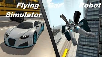 Взлом Flying Car Robot Simulator